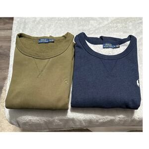 Polo Sweatshirts - Lot of 2 (Navy, Olive)